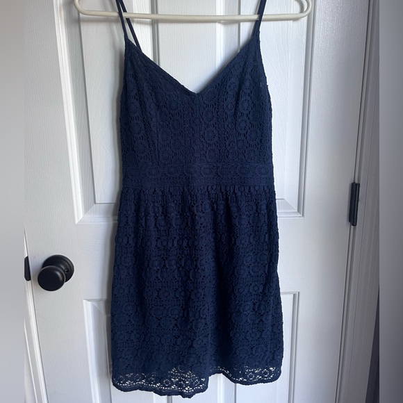Abercrombie and fitch Navy Dress - Picture 1 of 3